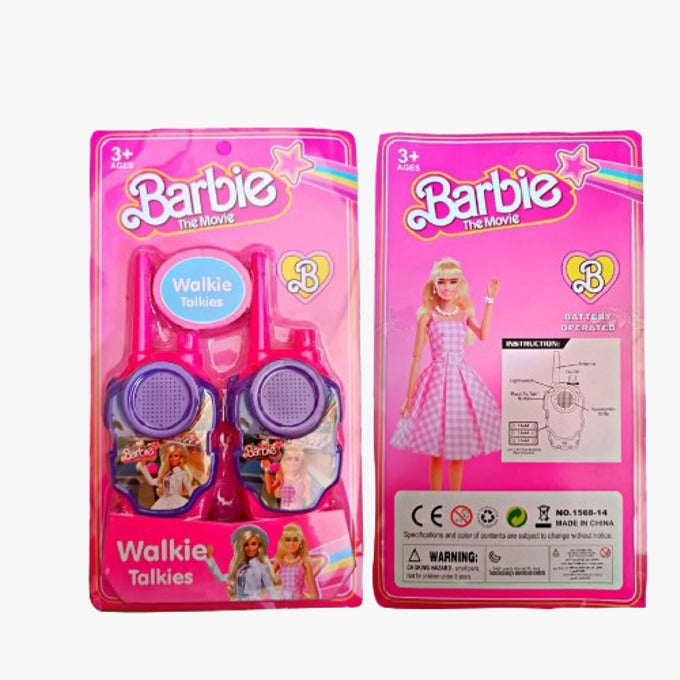 Talkie-walkie Barbie (2 pièces)