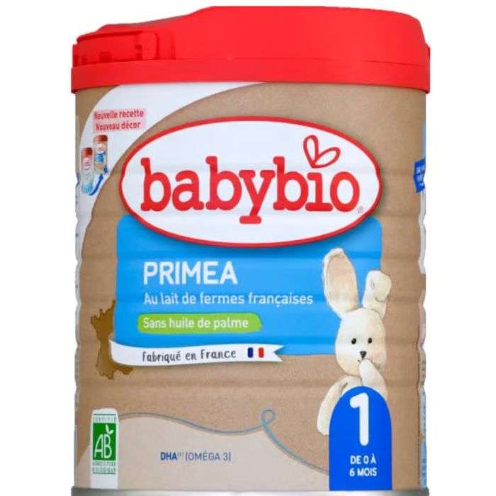 Babybio Primea 1 lait de croissance de 0 à 6 mois