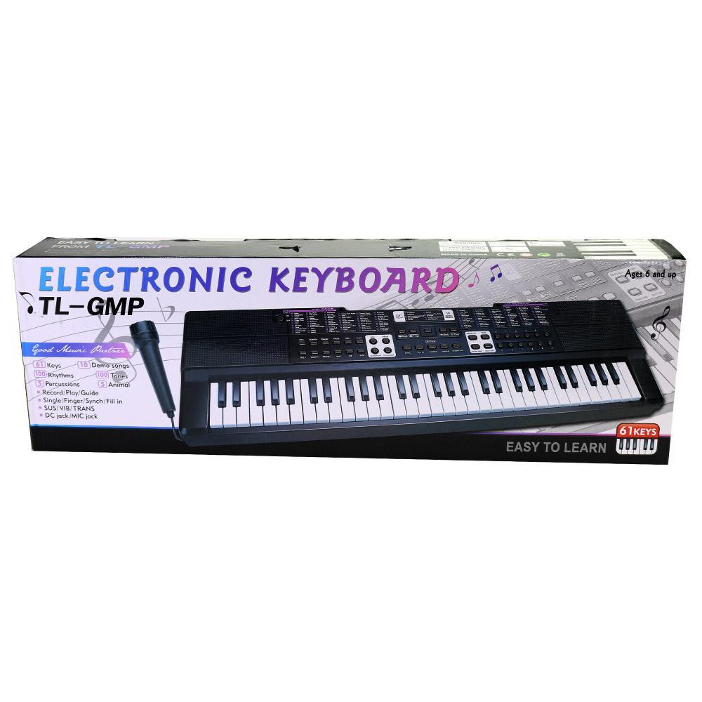 Piano électronique (61 touches) avec Microphone