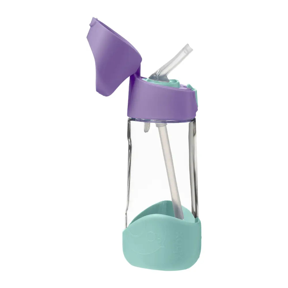 B.Box Bouteille avec Paille 450 ml – Lilac Pop
