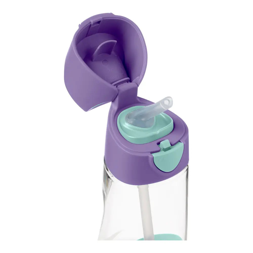 B.Box Bouteille avec Paille 450 ml – Lilac Pop