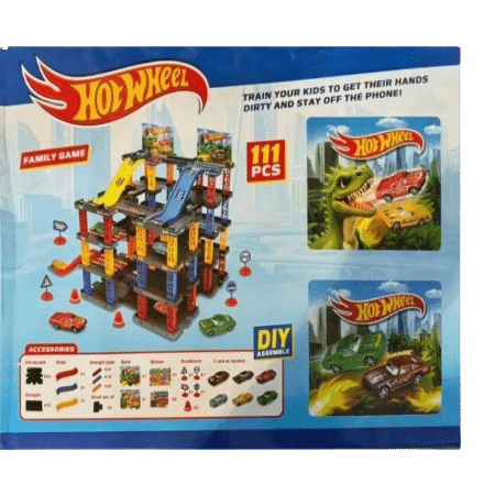 Circuit Hot Wheels Dino – 111 pièces