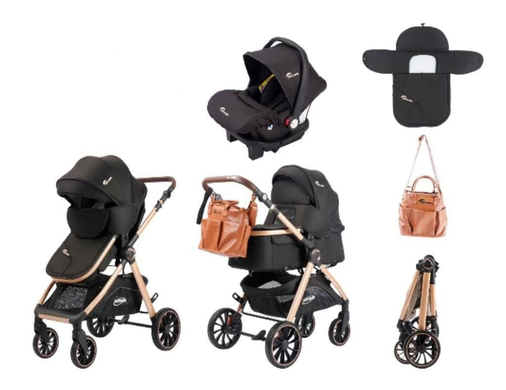 Poussette 3 en 1 – Kidilo