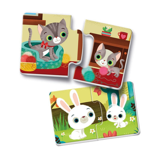 Les Animaux de la Ferme – Montessori : Des Puzzles Éducatifs pour les Tout-Petits