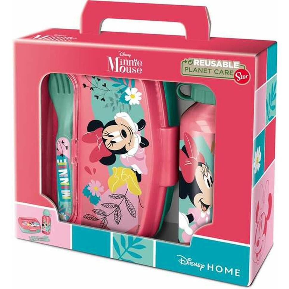Set Lunch Box Minnie Mouse – 4 pièces