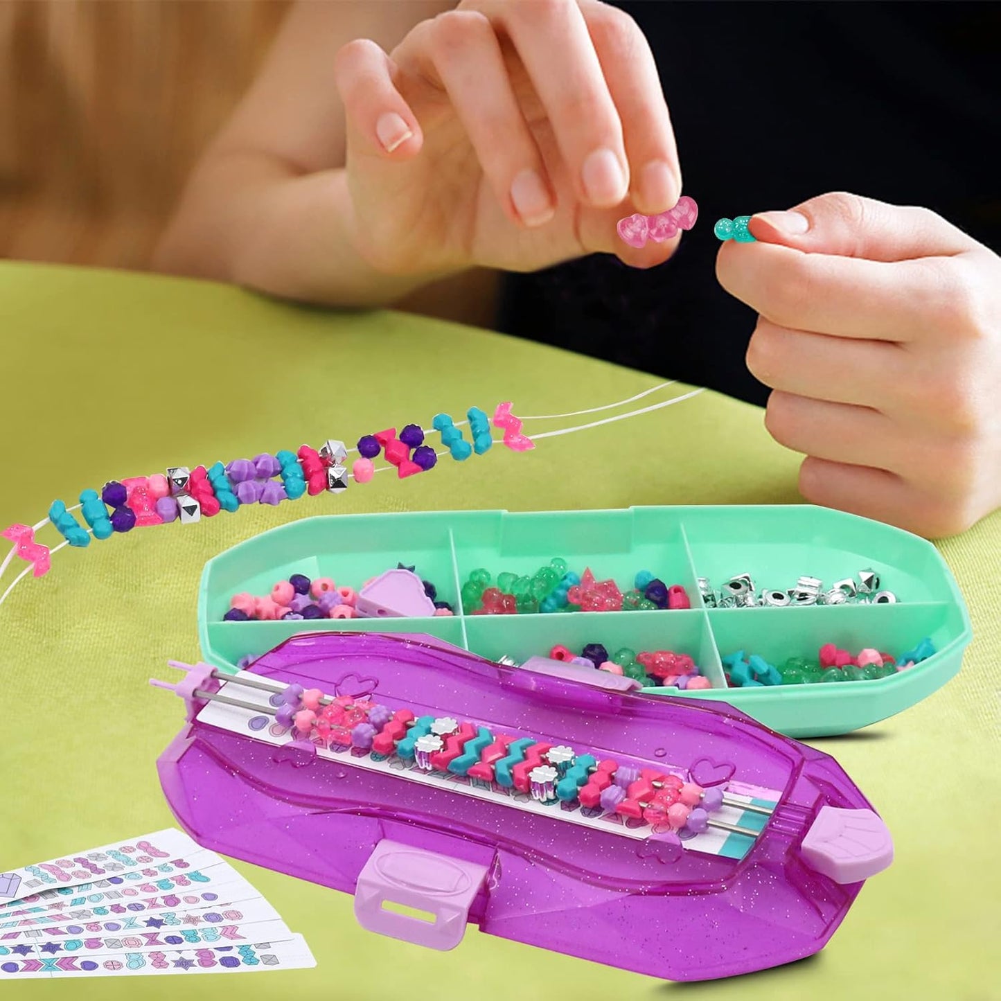 Kit de Création de Bracelets Magiques - 15 Pièces