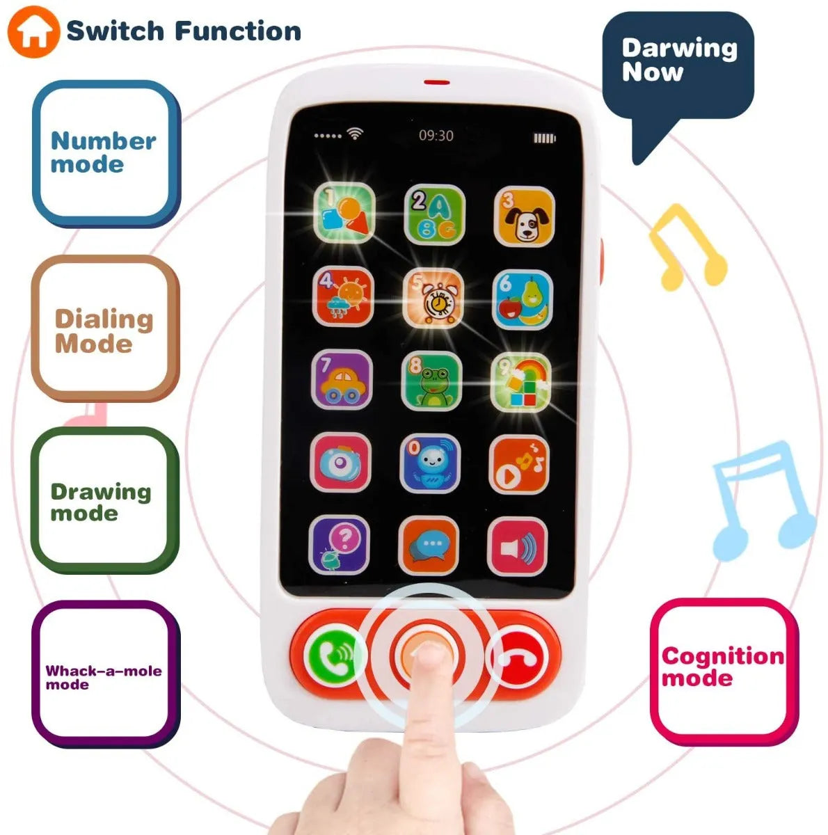 Smartphone Tactile pour Bébé – Huanger