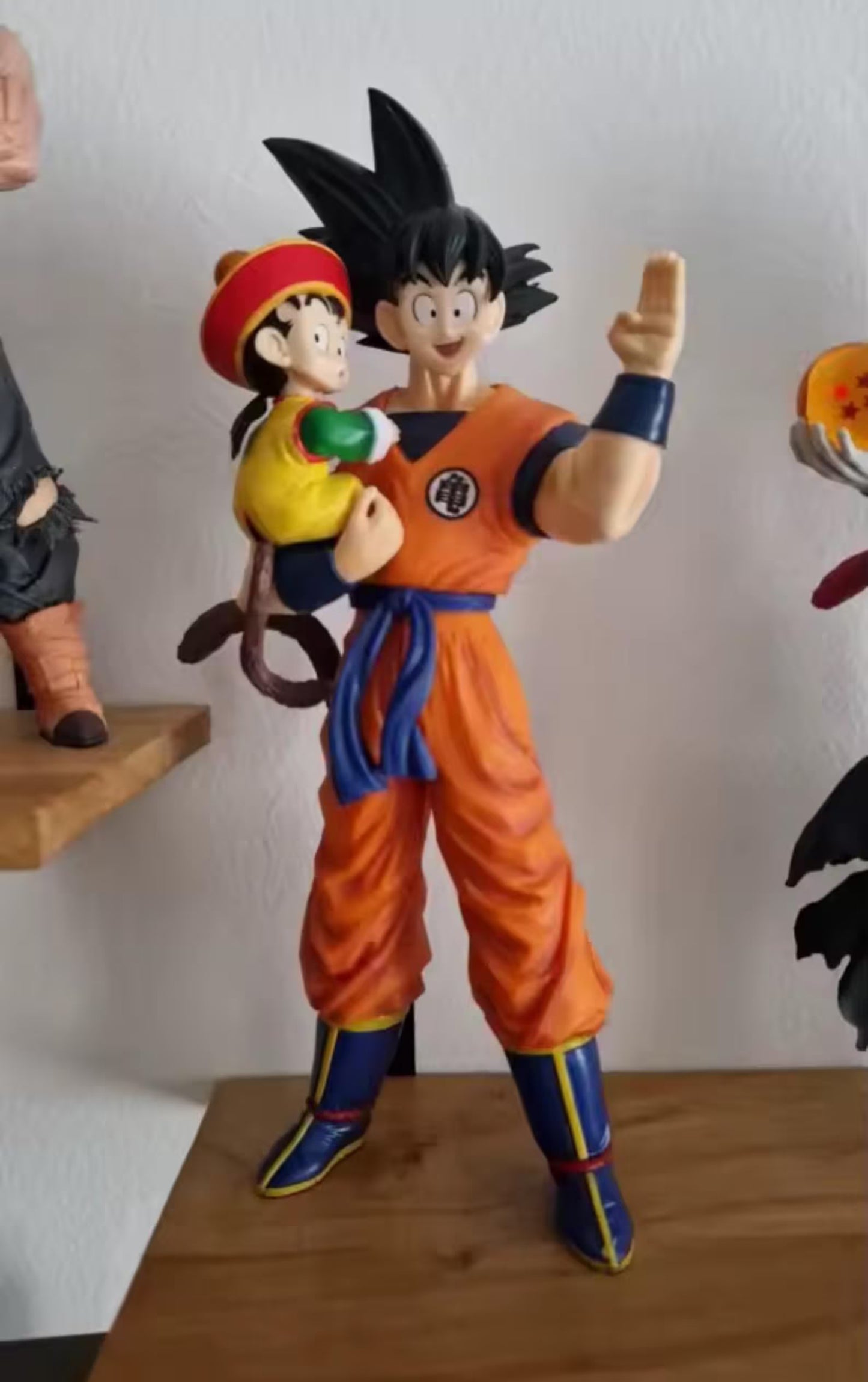 Dragon Ball Z Goku & Gohan Figure 30cm – Anime Father and Son Collectible Statue