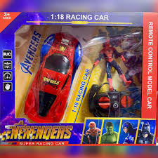 Voiture Télécommandée Marvel Racing Hero – Échelle 1:18
