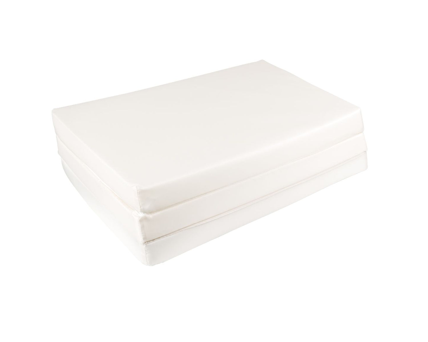 Matelas pliant bébé Kikkaboo – 59 x 118 x 5 cm – Polyester gris clair