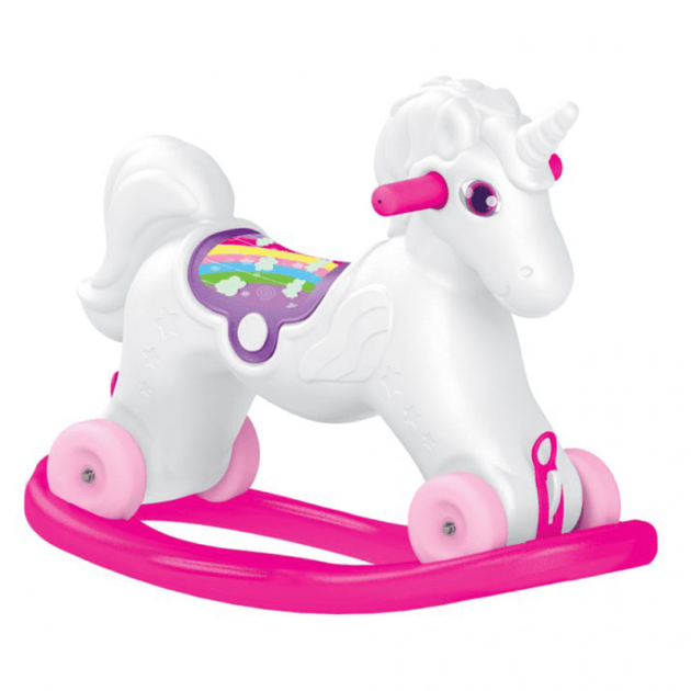 Ma Licorne à Bascule et Roulettes 2 en 1 – Dolu