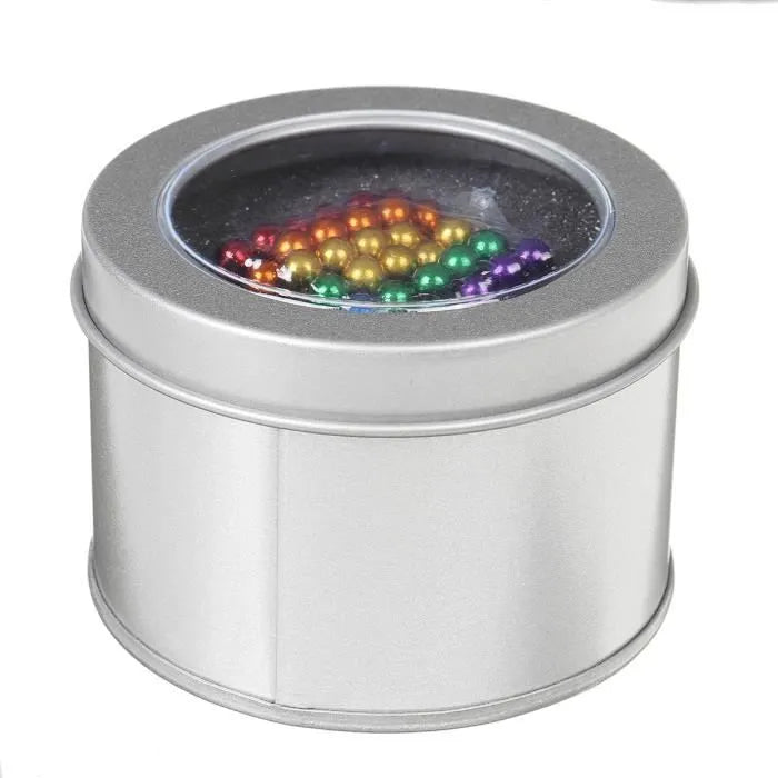 Magnetic Rainbow Balls – 216 Pièces (5 mm)