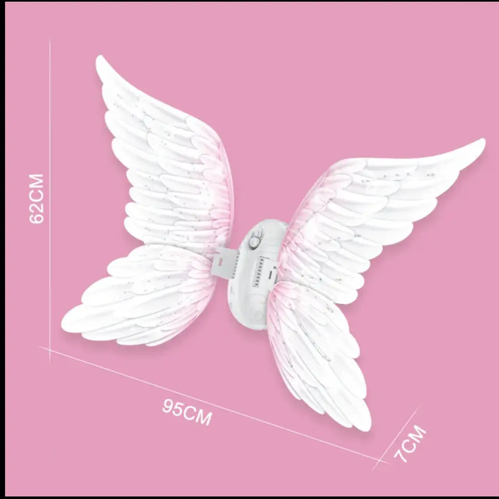 Ailes d’Ange Lumineuses avec Sons et Mouvements