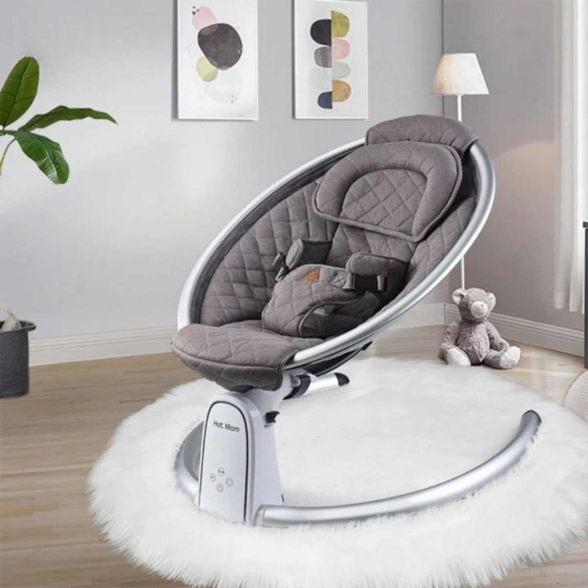 Chaise Berçante Électrique pour Bébé – Hot Mom