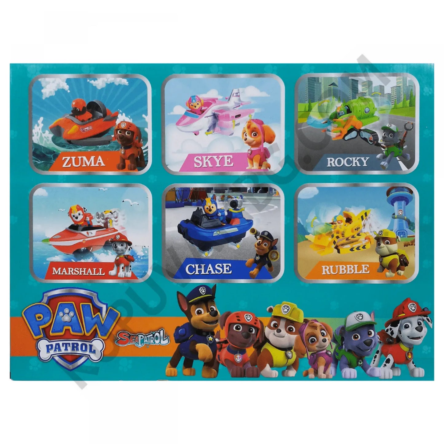 Ensemble de Chariots et de Chiens – Paw Patrol