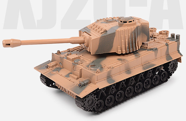 Tank télécommandé avec tir simulé et effets réalistes