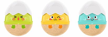 Trio de hochets Hatchlings Hape
