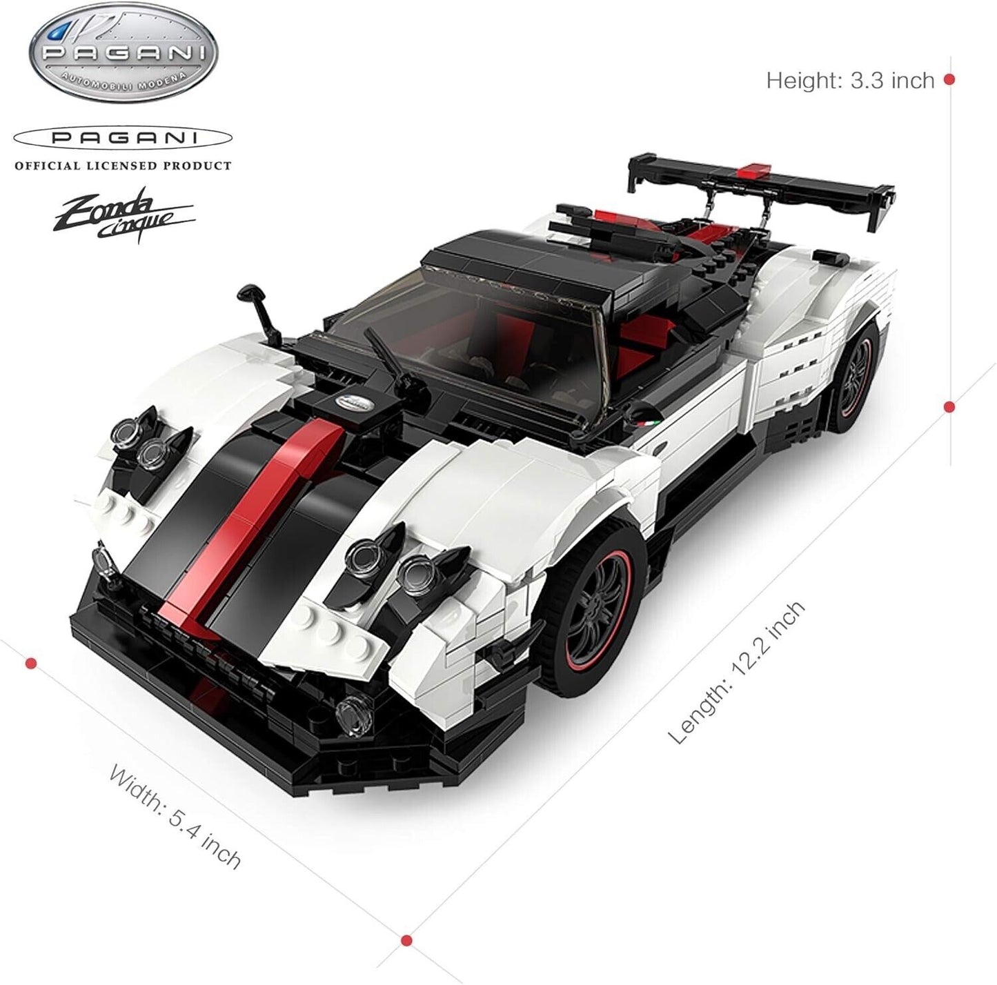 Rastar 1:16 Pagani Zonda Cinque Brique