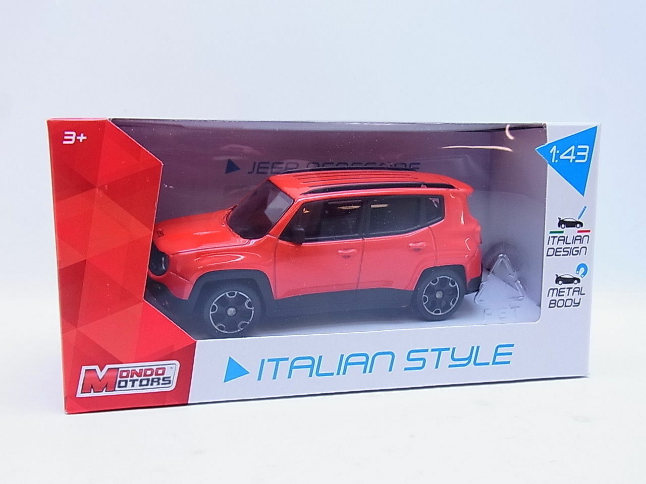 Jeep Renegade Échelle 1:43 – Mondo Motors (10cm)