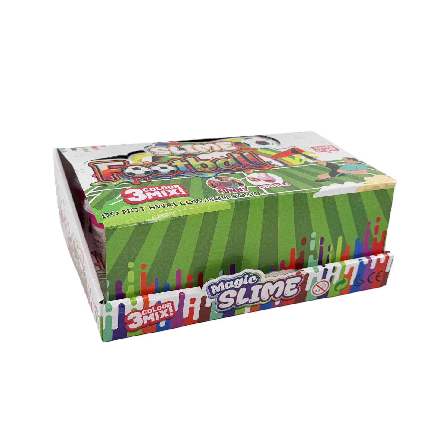 Slime Football – 1 Pot de Slime avec Ballon (Modèle Aléatoire)