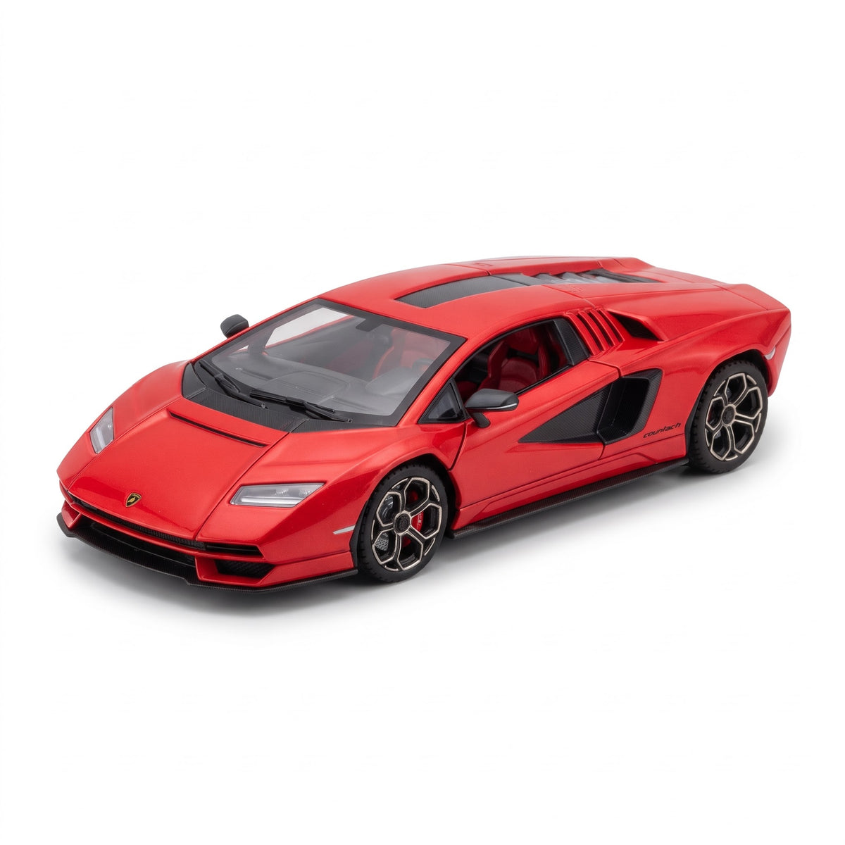 Modèle réduit Lamborghini Countach LPI 800-4 rouge - Échelle 1:24