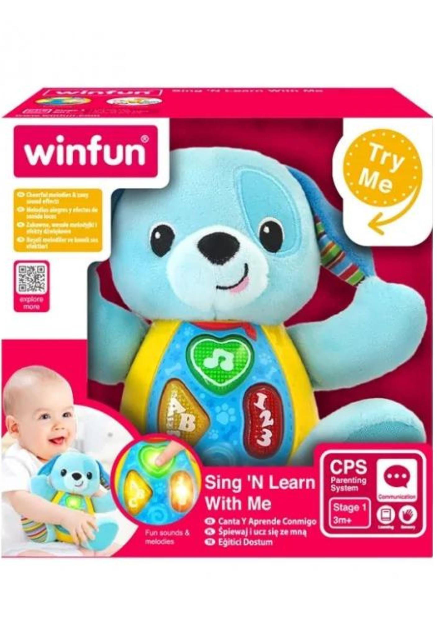 Chantez et apprenez avec Blueberry Pup – Winfun
