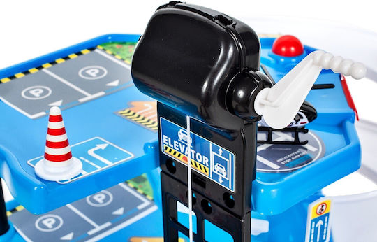 Set de Jeu Police de la Ville – Parking, Voitures & Hélicoptère