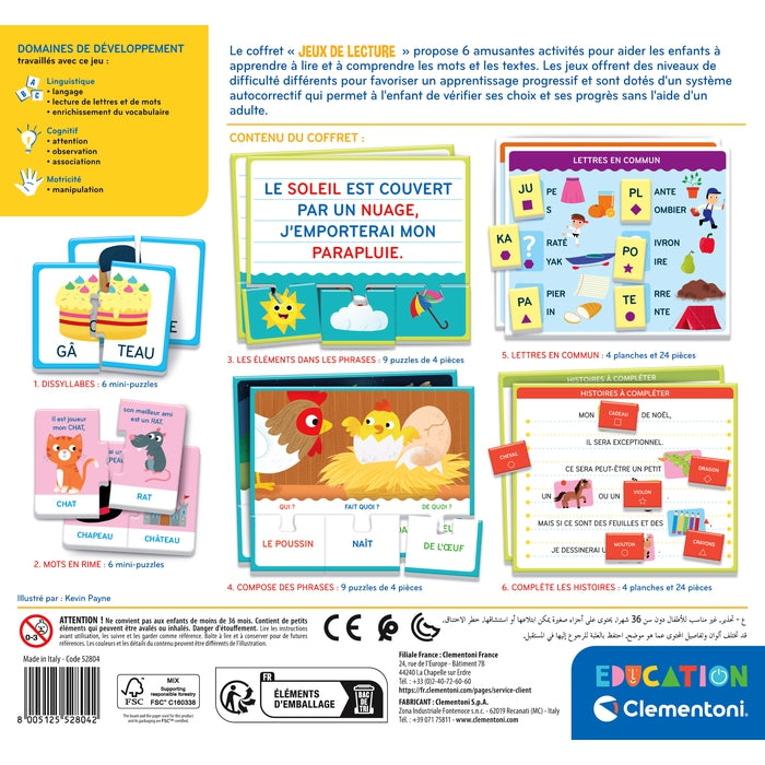 Jeux de Lecture - Clementoni