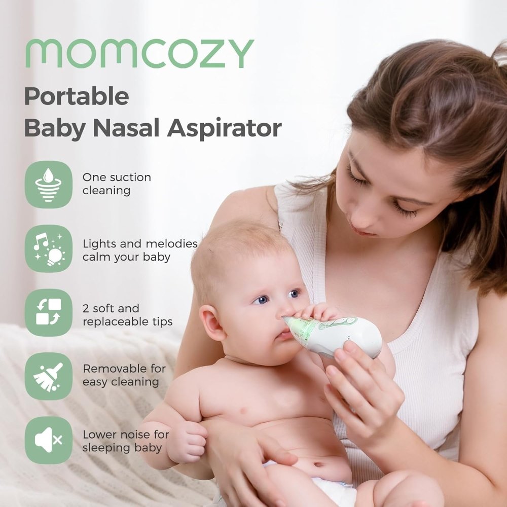 Aspirateur Nasal Électrique Bébé Momcozy