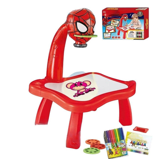 Projecteur à LED pour enfant avec table de dessin