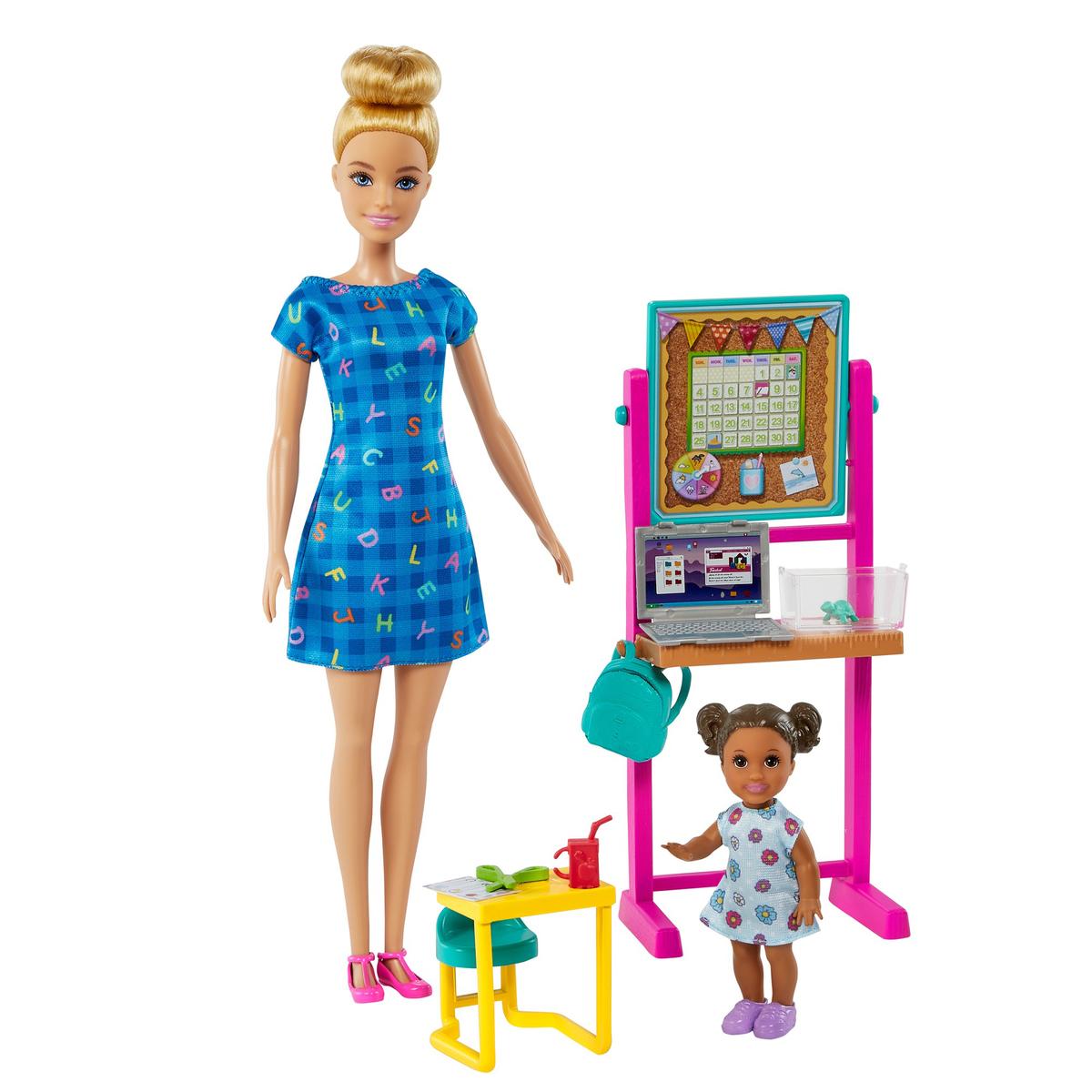 Coffret Poupée Barbie Enseignante - Mattel