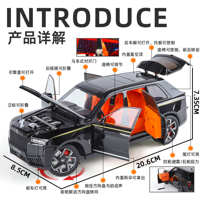 Modèle réduit Rolls-Royce Cullinan - Échelle 1:24