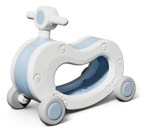 Quadricycle Bébé 2 en 1 – Balançoire & Vélo d’Équilibre Sans Pédales