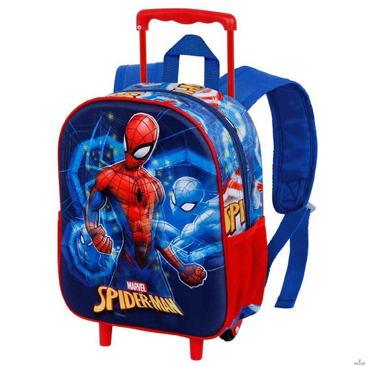 Cartable à roulettes Crèche 3D SPIDERMAN 34cm