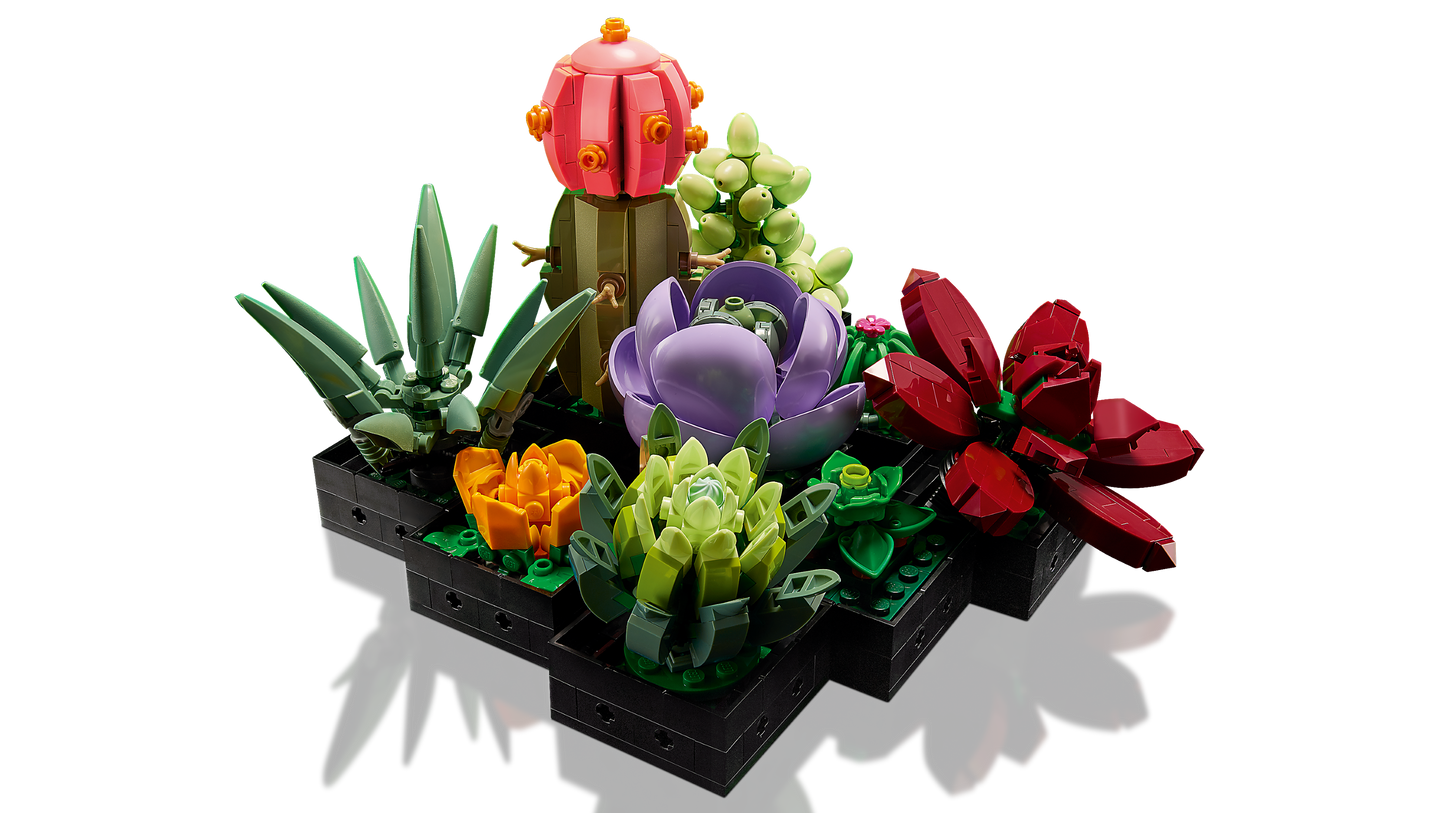 LEGO® Les Succulentes – Collection Botanique