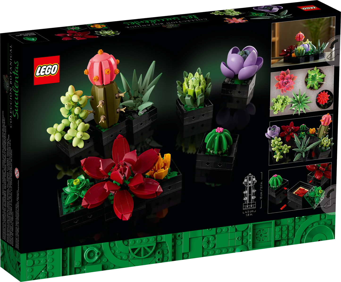 LEGO® Les Succulentes – Collection Botanique