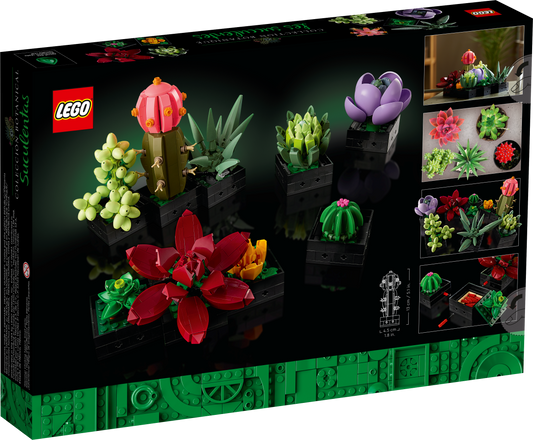 LEGO® Les Succulentes – Collection Botanique