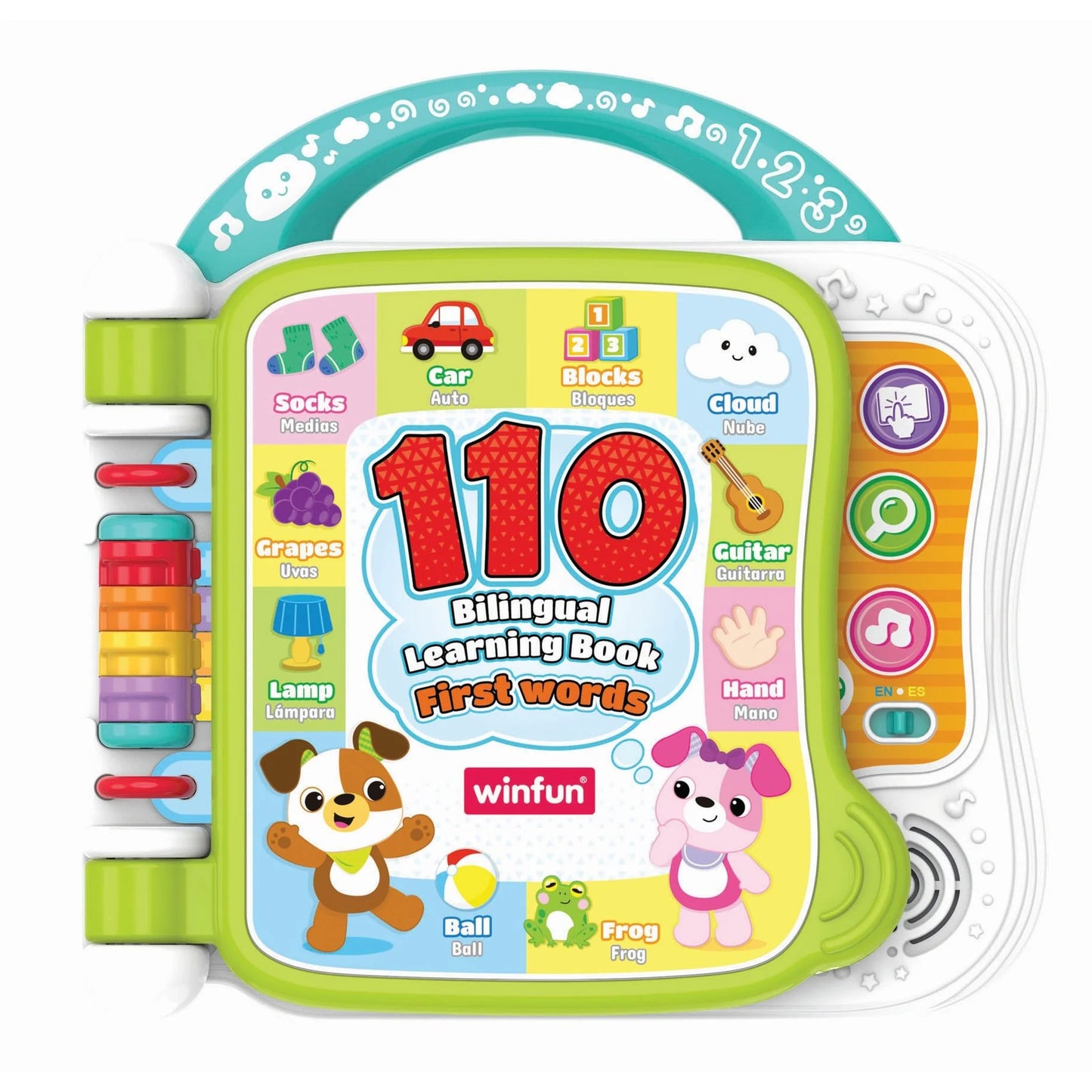WinFun Livre d’Apprentissage Bilingue – 110 Premiers Mots (18m+)