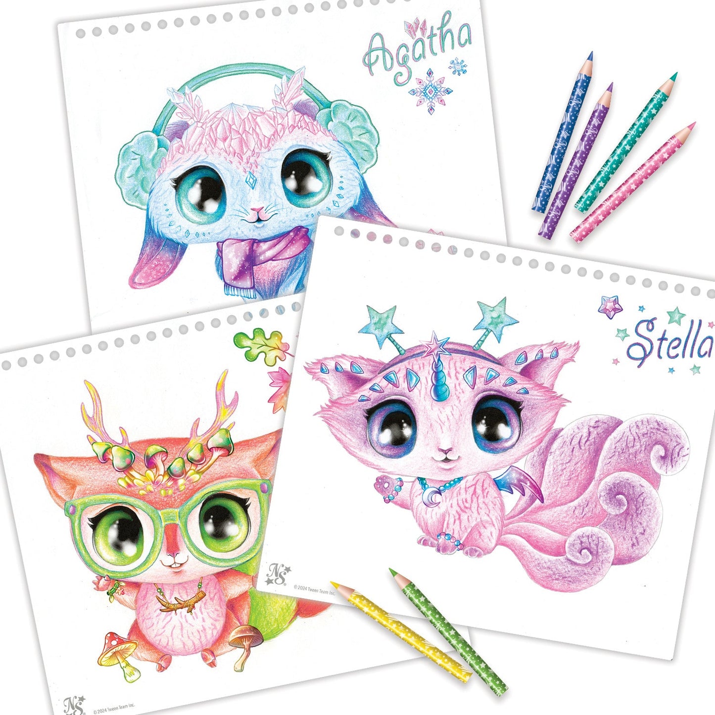 Nebulous Stars – Carnet de Croquis Folie Animoulous