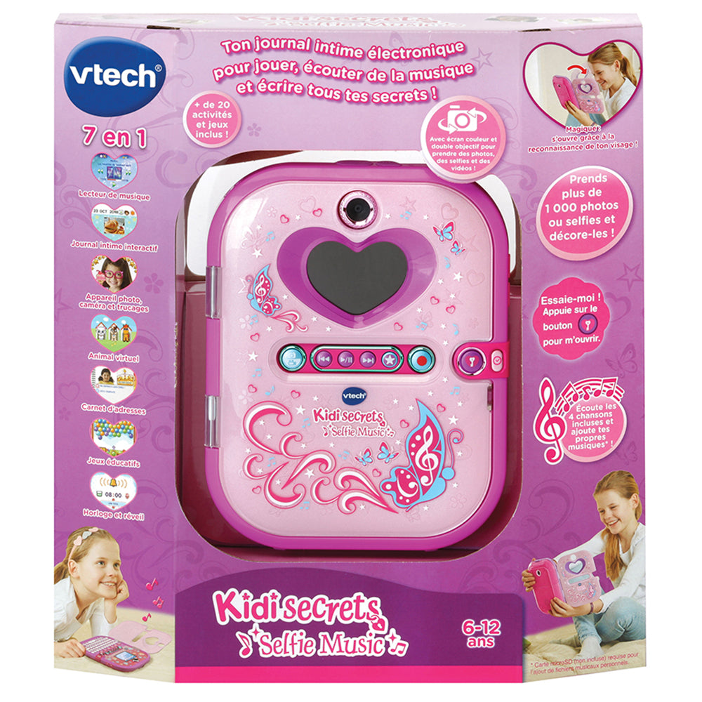 Journal Intime Électronique KidiSecrets Selfie Music VTech