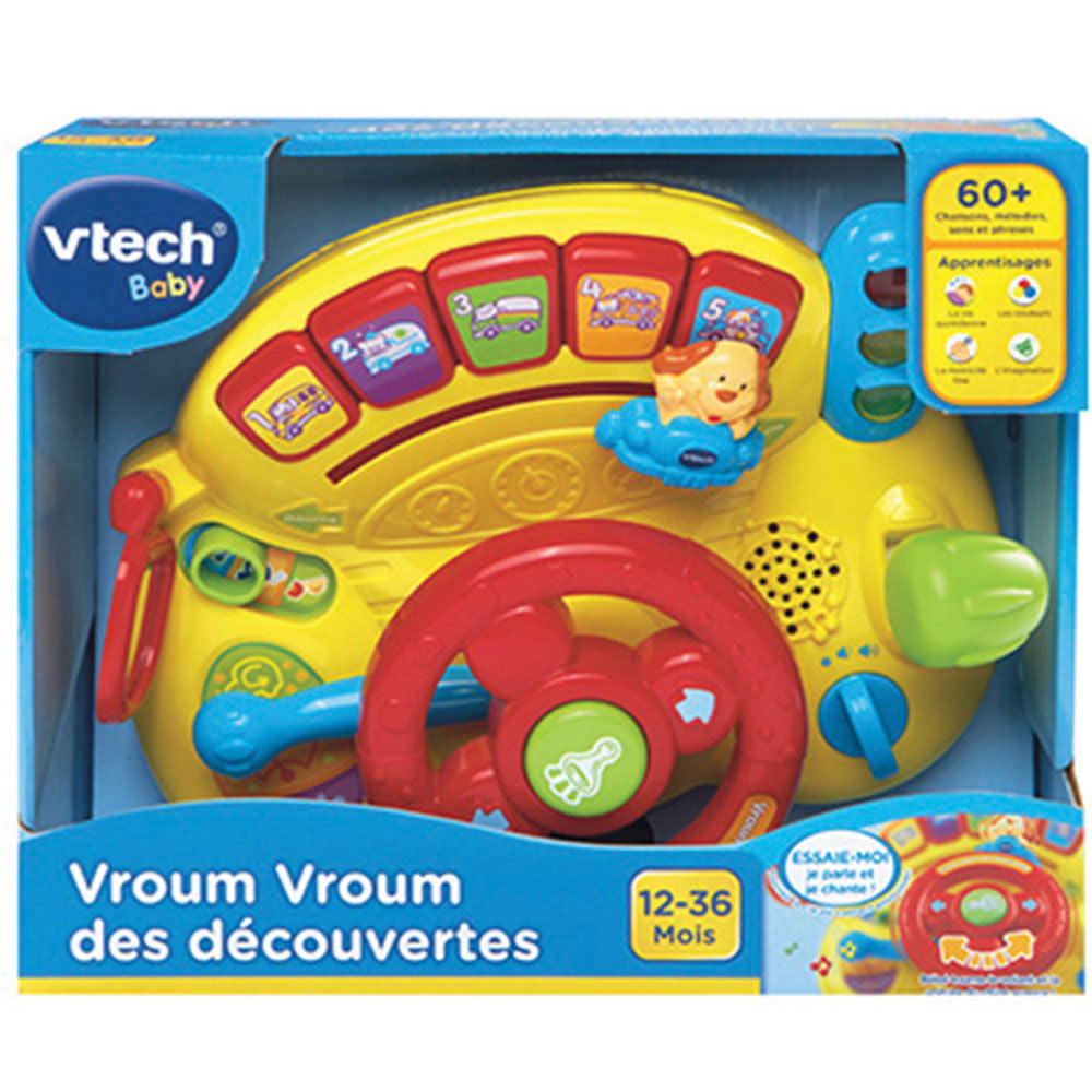 Tableau d'Activités Vroum Vroum des Découvertes VTech