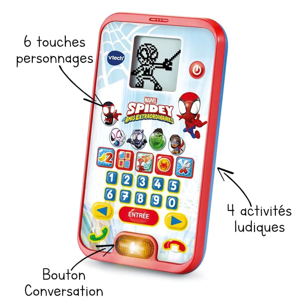 Smartphone Éducatif Spidey VTech