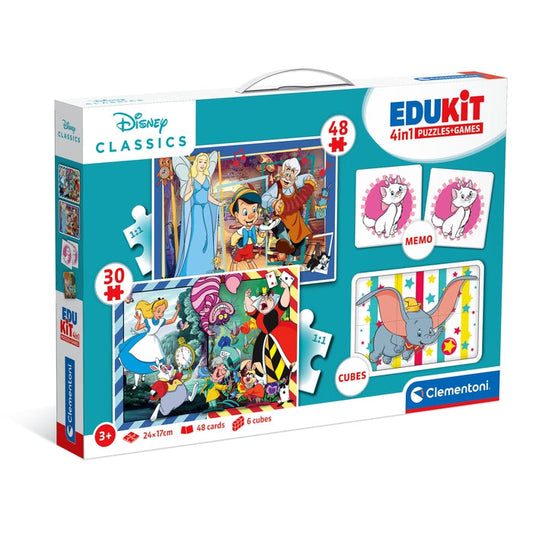Edukit 4 en 1 - Disney Classic - Clementoni