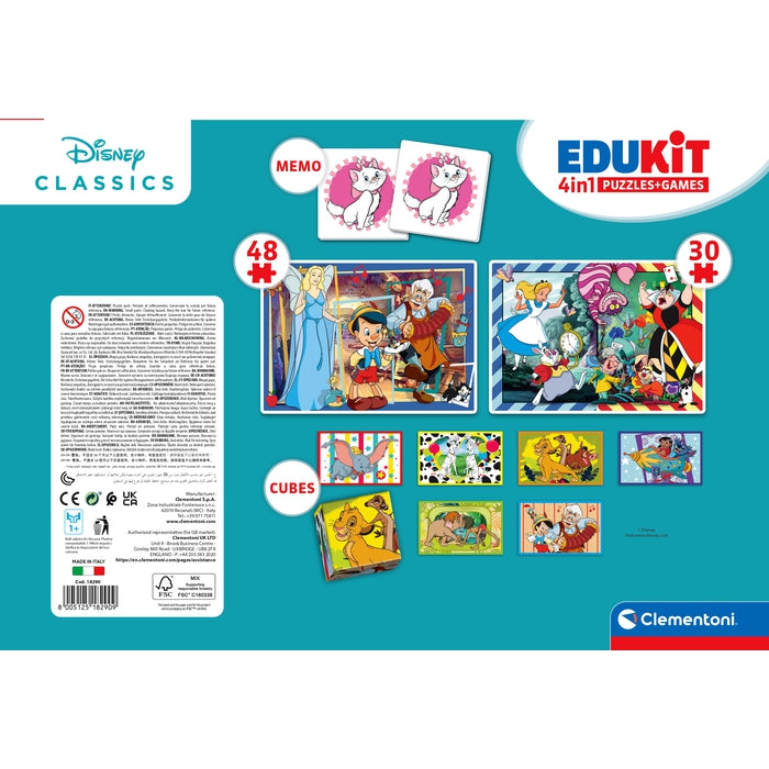 Edukit 4 en 1 - Disney Classic - Clementoni