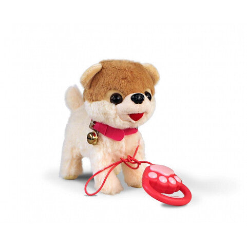 Peluche Chien Milo – Animal de Compagnie avec Maisonnette