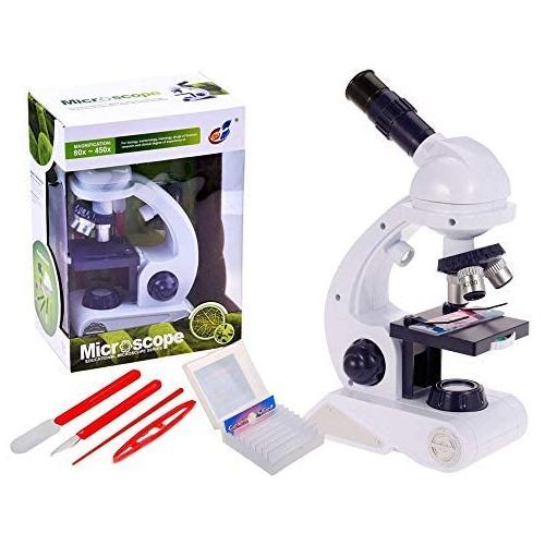 Microscope pour enfants 80x  / 450x avec accessoires