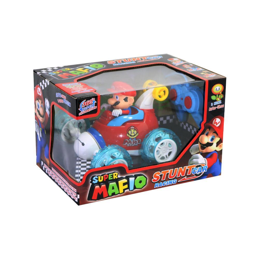 Voiture Télécommandée Super Mario (360° avec Lumières)