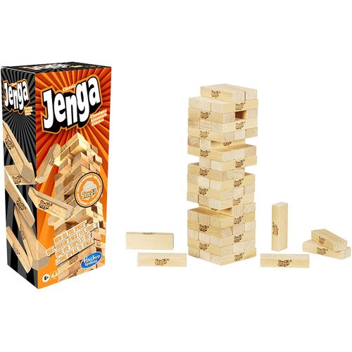 Jenga Classique – Blocs en Bois - Hasbro