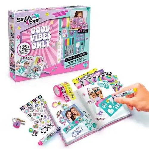 Portfolio créatif Good Vibes Only - Secrets de scrapbooking