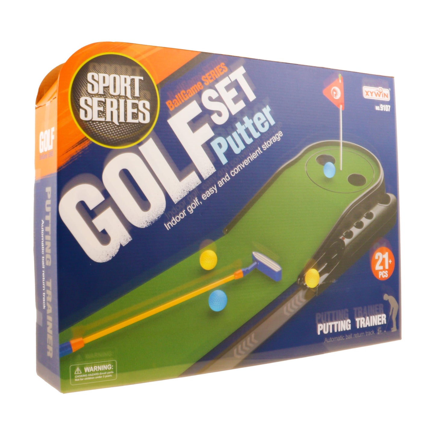 Coffret Golf pour Enfants 21 Pièces - Set de Mini Golf Putter Éducatif